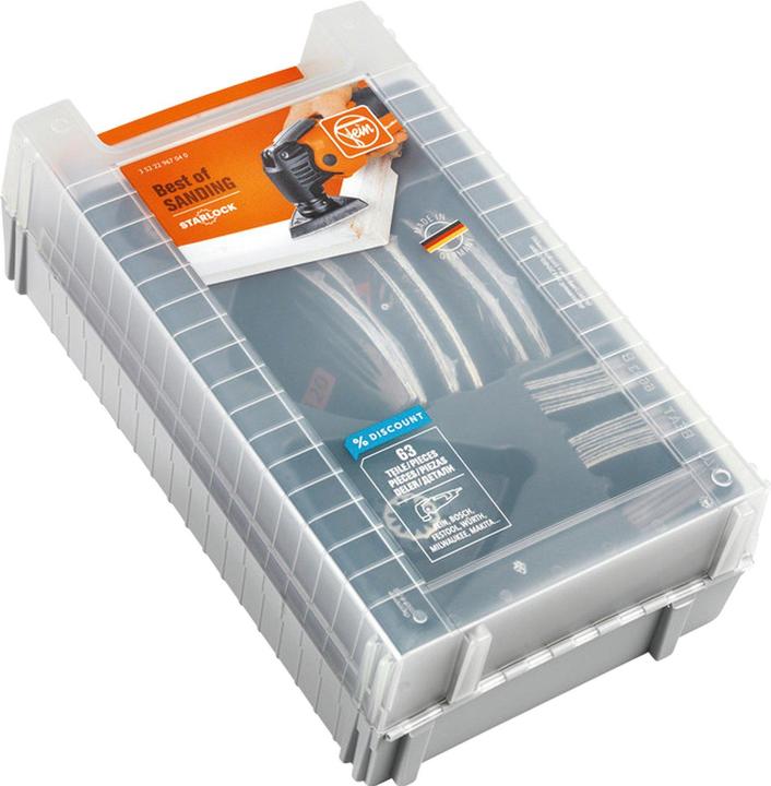 Actual product image Fein Best of Starlock Sanding (K60, K120, k80)