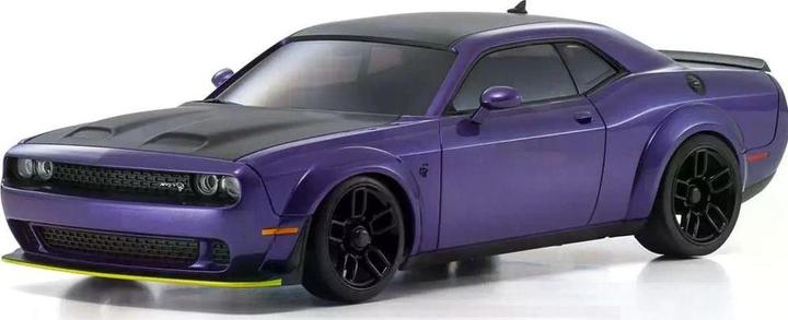 Produktbild Kyosho Mini-Z Dodge Challenger SRT Hellcat AWD Violett, ARTR, 1:27 (ARR Almost-Ready-to-Race)
