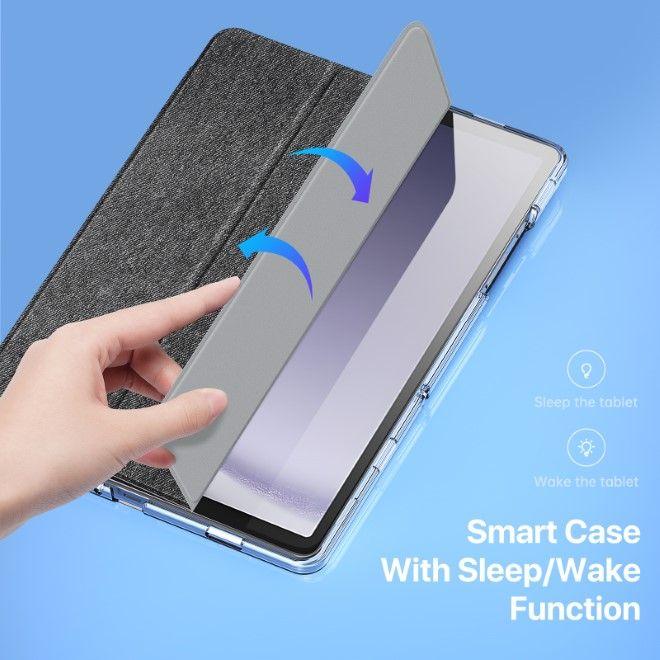 Actual product image Dux Ducis Unid Series Leather Bookcover Cover (Galaxy Tab A9+)