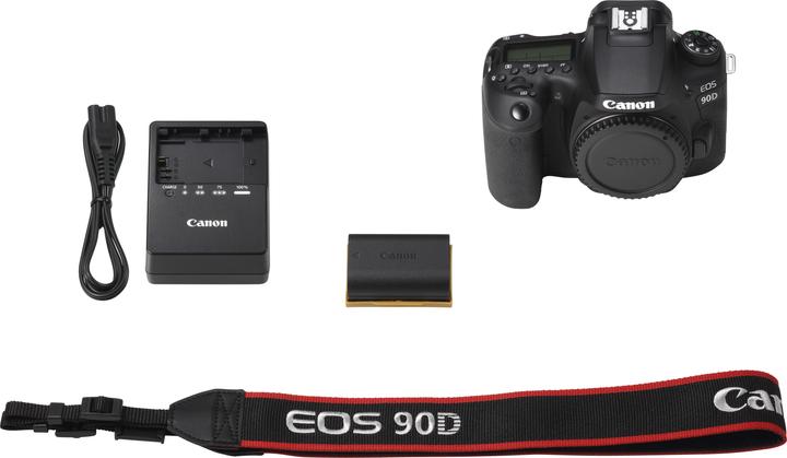 Actual product image Canon EOS 90D (32.50 Mpx, APS-C / DX)