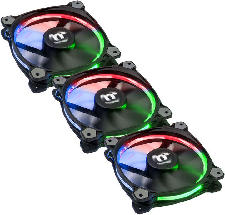 Produktbild Thermaltake Riing 14 RGB LED-Lüfter TT Premium Edition - 3er Set (140 mm, 3 x)