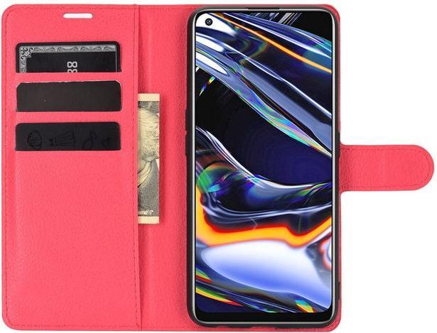 Produktbild MU Classic Litchi Leder Bookcover Series (Realme 7 Pro)