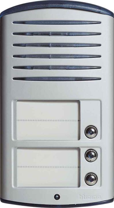 Actual product image Legrand LEG 342931 Door station surface-mounted aluminium 2-wire with 3 call buttons (Wired)