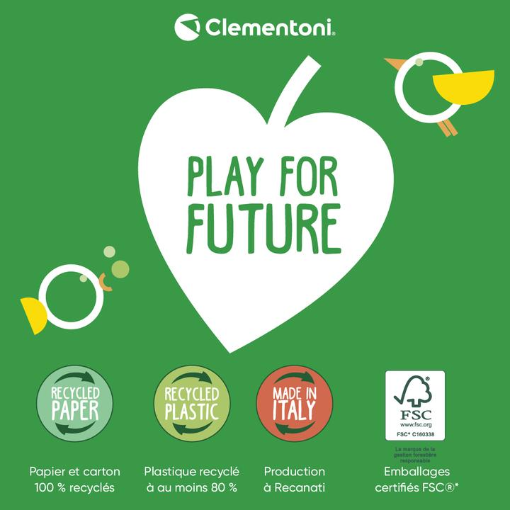 Actual product image Clementoni Animal's Domino (Italian)