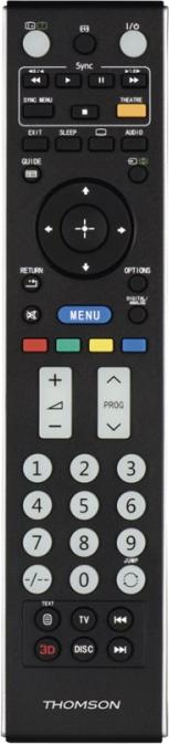 Actual product image Thomson ROC1128SON (Universal remote control, Infrared)