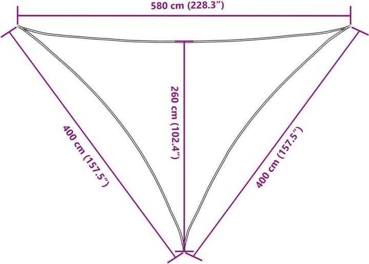Actual product image VidaXL Aurelio (400 x 400 x 580 cm)