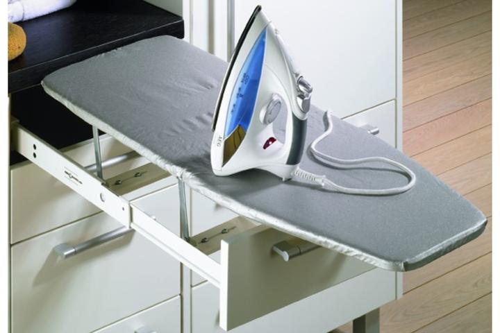 Actual product image Hettich Bügelbrett-Ausz.360-468mm (93 x 31 cm)