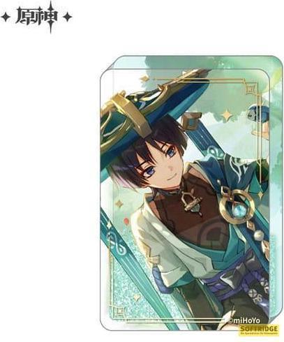 Actual product image Mihoyo GGenshin Impact Ornement en acrylique avec paillettes Nomade 8,5 cm