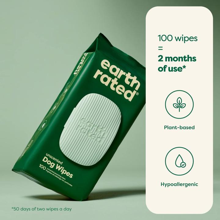 Actual product image Earth Rated Wet wipes (Dog, Cat)