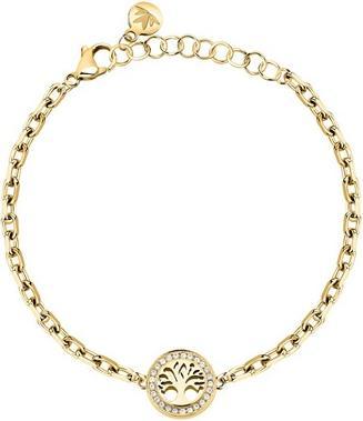 Morellato Matching Gold-Plated Bracelet Tree Of Life Talismani Saqe45