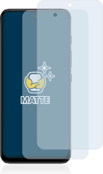 Actual product image BROTECT Anti-glare screen protector matt (2 Piece, Motorola Moto G71 5G)