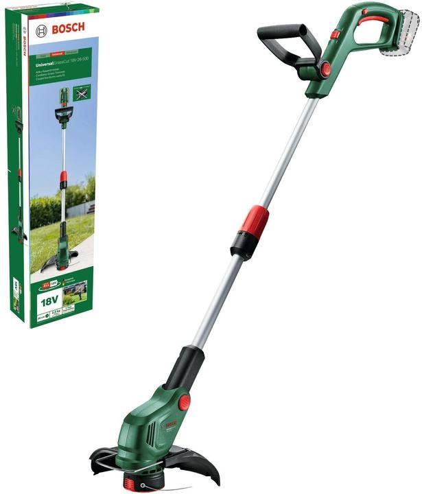 Bosch Home & Garden Akku-Rasentrimmer UniversalGrassCut 18V-26-500 Solo (Trimmfaden)
