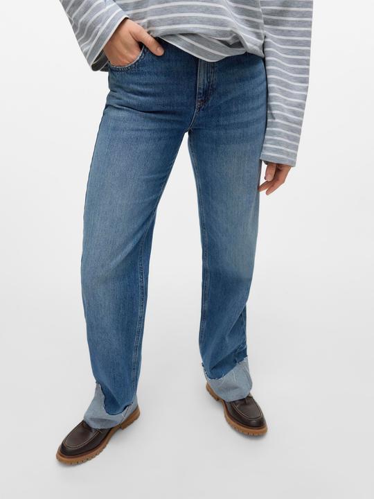 Produktbild Vero Moda VMALLISON Mid Rise Gerade geschnitten Jeans Straight-Fit (W27/L30)