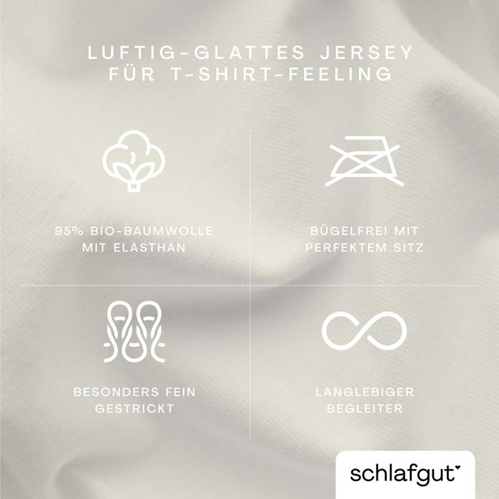 Image du produit schlafgut Knitted Jersey (Housse de couette, 240 x 220 cm)