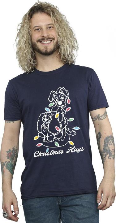 Produktbild Disney Lady And The Trump Christmas Hugs TShirt (XXL)