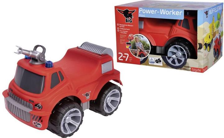 Actual product image BIG Power Worker Maxi Fire Truck