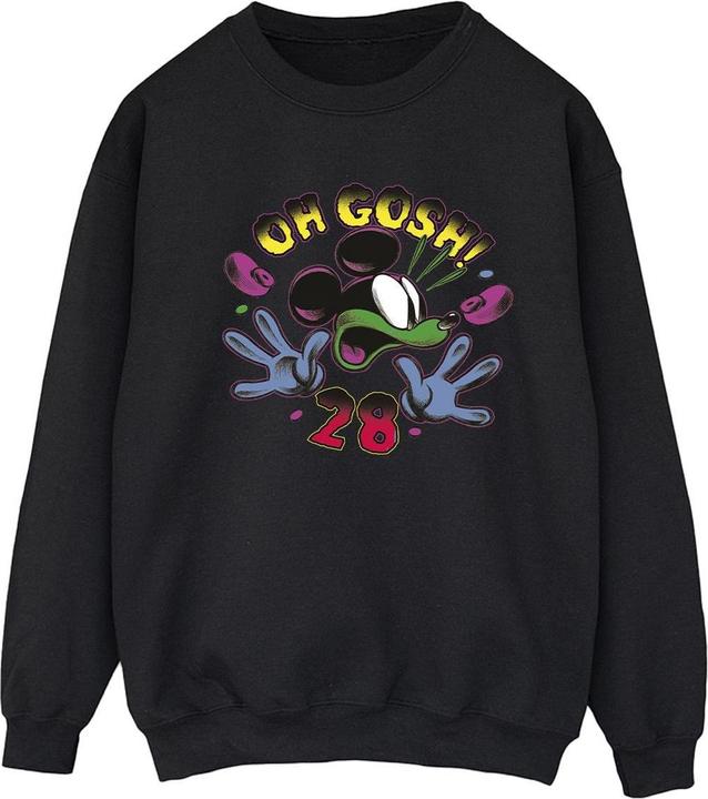 Actual product image Disney Womens/Ladies Mickey Mouse Oh Gosh Pop Art Sweatshirt (S)