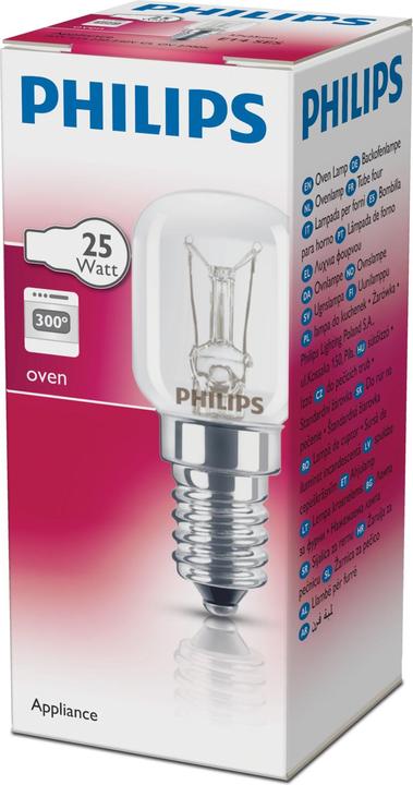 Immagine prodotto Philips Lampada da forno T25 (E14, 26 W, 172 lm, 1 x, G)