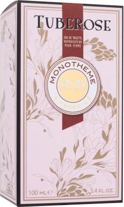 Actual product image Monotheme Tuberose EDT spray 100ml (Eau de toilette, 100 ml)