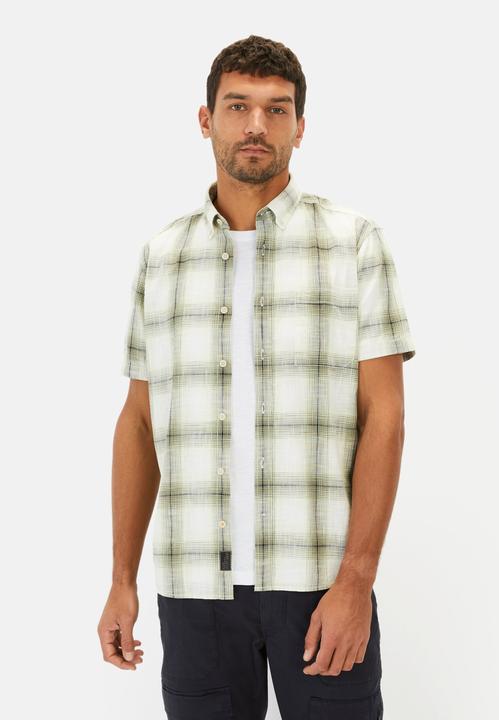 Produktbild Camel Active Kariertes Kurzarmhemd aus reiner Baumwolle (4XL)