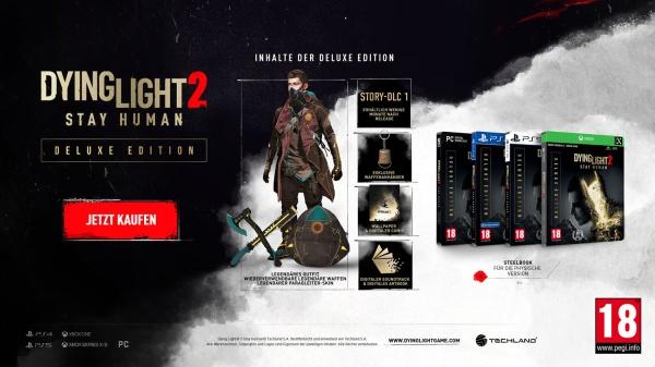 Immagine prodotto Techland Dying Light 2 Stay Human - Edizione Deluxe (PC, FR, DE)
