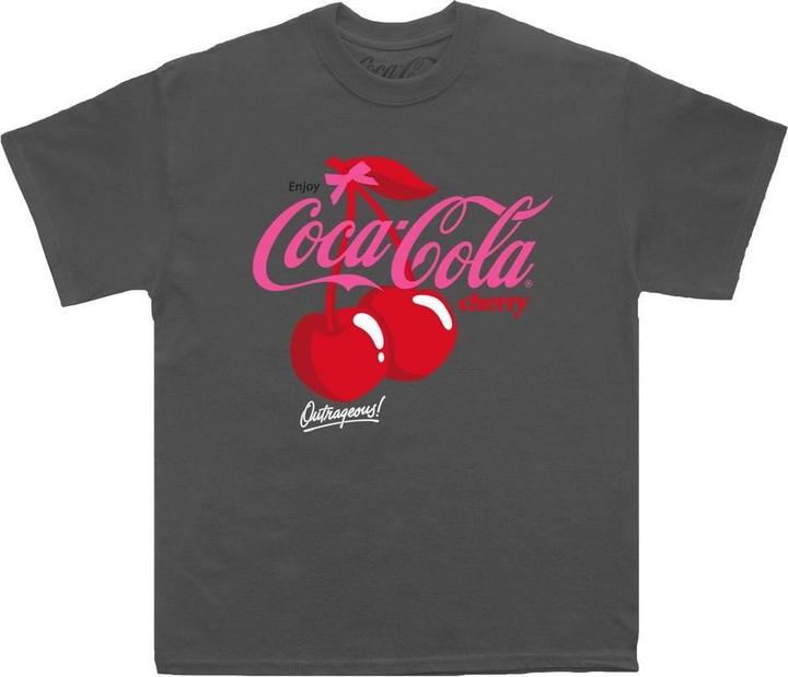 Actual product image Coca Cola Unisex Adult Coke Bow Cherry T-Shirt (XXL)
