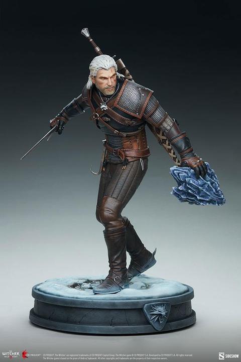 Actual product image Sideshow The Witcher 3: Wild Hunt statuette Geralt 42 cm