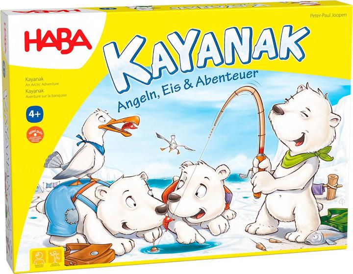 Image du produit Haba Kayanak - Pêche, glace et aventure (Allemand, Français, Italien)