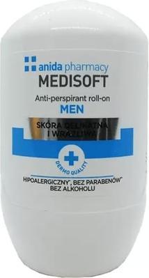 Generic Anida Medisoft MEN Antiperspirant for Delicate and Sensitive Skin 50ml (Roll-on, 50 ml)