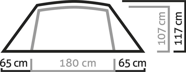 Produktbild Salewa Denali III (Kuppelzelt, 3.37 kg, 3 Personen)