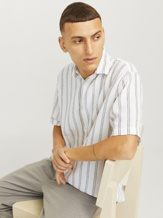 Produktbild Jack & Jones Jorjoshua Loose Weave Shirt Ss (S)