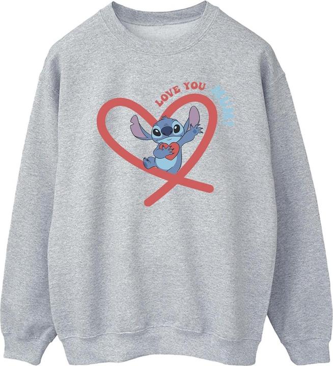 Image du produit Disney - Sweat LILO & STITCH LOVE YOU MUM - Homme (XL)