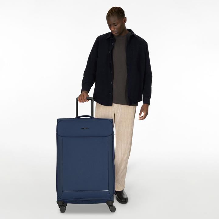 Image du produit Stratic Fresh 4 Rollen Trolley L 77 cm mit Dehnfalte (110 l, XL (à partir de 115l))