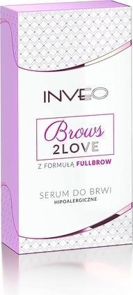 Actual product image Inveo Brows 2 Love Eyebrow Serum Stimulating Hair Growth 3.5Ml (Transparent)