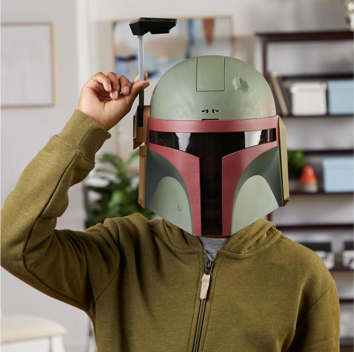 Image du produit Hasbro Masque électronique Boba Fett, costume Star Wars pour enfant, jouet Star Wars pour garçon