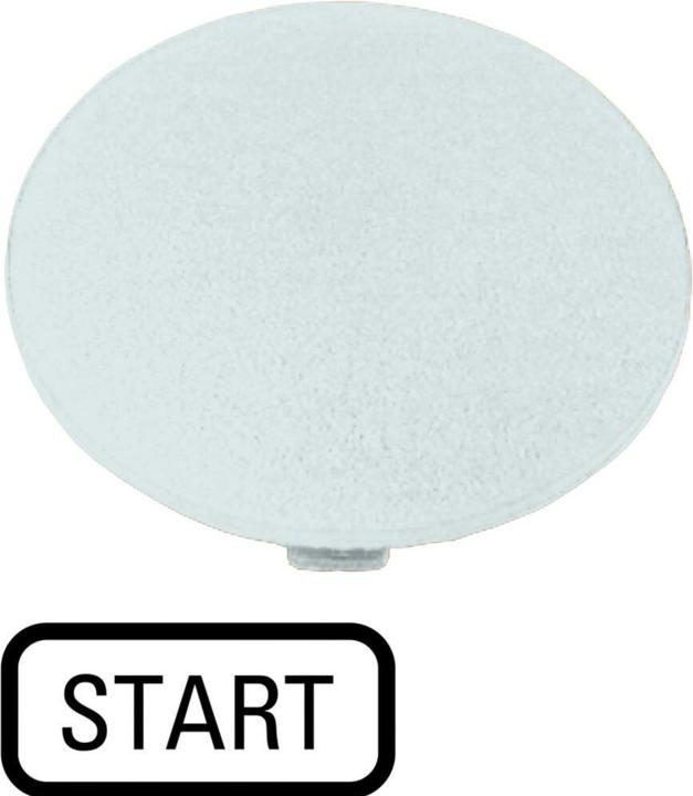 Produktbild Eaton Tastenplatte, Pilz schwarz, START 218284