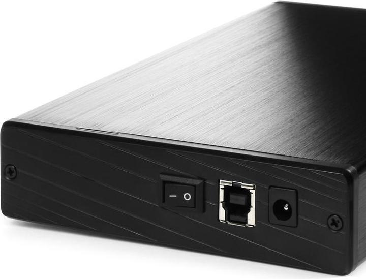 Image du produit Axagon EE35-XA3 - Boîtier pour disque dur - 3.5 pouces - SATA - Serial ATA II - Serial ATA III - 5 Gb (3.5")