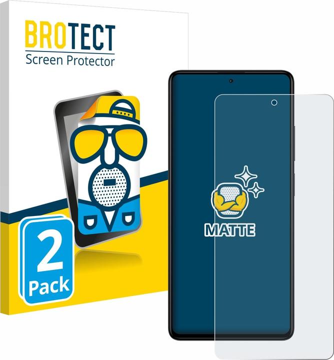 Produktbild BROTECT Entspiegelungs-Schutzfolie Displayschutz Matt (2 Stück, Xiaomi Redmi Note 12 Pro+)