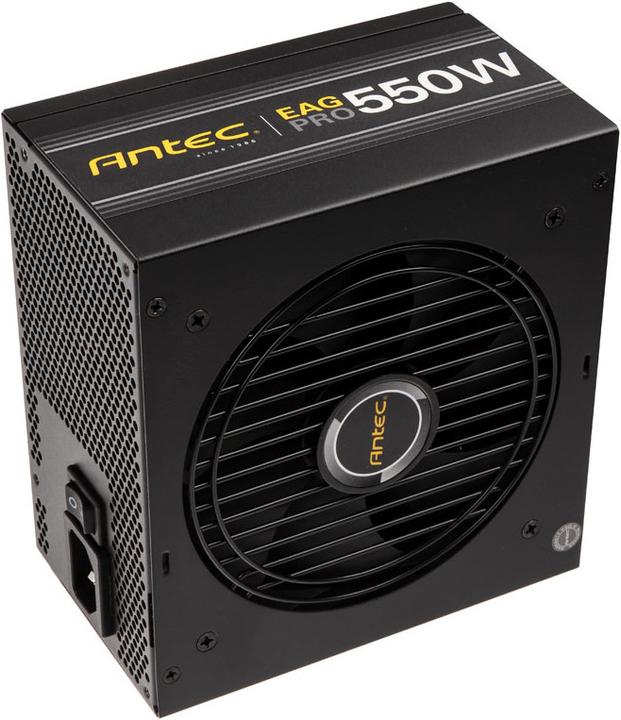 Actual product image Antec EAG Pro 550W 80 PLUS Gold Power Supply - 550 Watt (550 W)