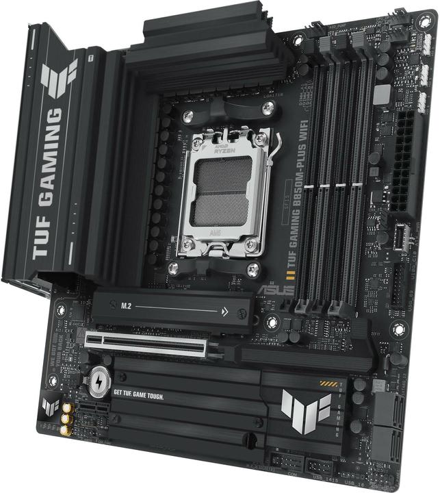 Actual product image ASUS TUF Gaming B850M-Plus Wifi (AM5, AMD B850, mATX)