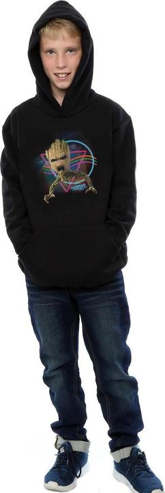 Produktbild Guardians Of The Galaxy Neon Groot Kapuzenpullover Jungen (152, 158)