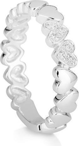 Actual product image Breuning RING - BRILL. 0,144 Ct. H/si (48, 750/18 K Gold)