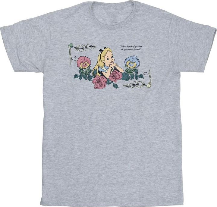Disney Alice im Wunderland Welche Art von Garten TShirt