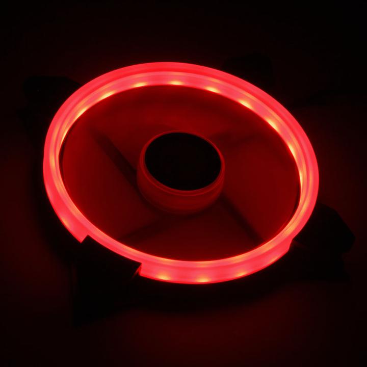 Actual product image Raijintek IRIS 14 Rainbow RGB LED fan, set of 2 incl. controller (140 mm, 2 x)