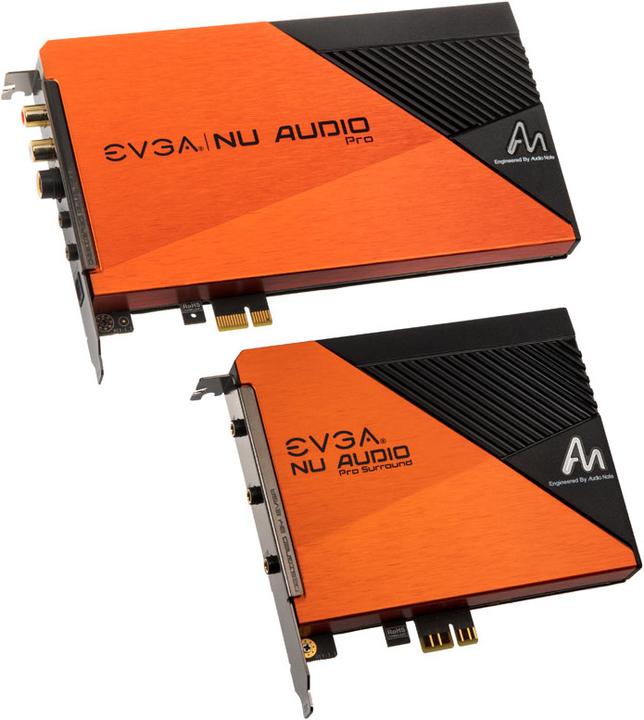 Produktbild EVGA NU Audio Pro 7.1 Soundkarte, PCI-E x1 (PCIe 2.0)