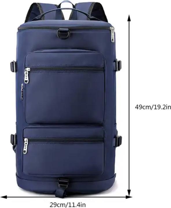 Produktbild Only-Bags.Store Reise-Rucksack, grosse Kapazität Wandern Rucksack, trocken-nass Trennung Gepäcktasche