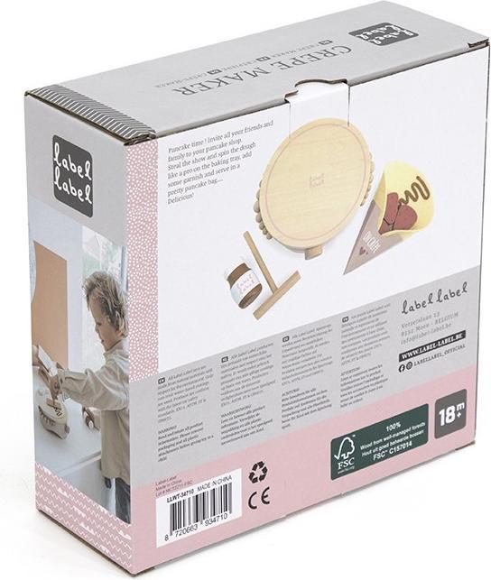 Produktbild Label Label Crêpes-Maschine – Pink