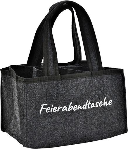 G. Wurm Flaschentasche mit 6 Fächern