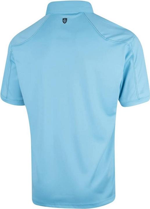 Actual product image Island Green Mens Topstitched Golf Polo Shirt (M)