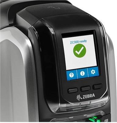 Actual product image Zebra Printer ZC300, Dual Sided (300 dpi)